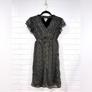 Motherhood Maternity Floral Print Lined Dress